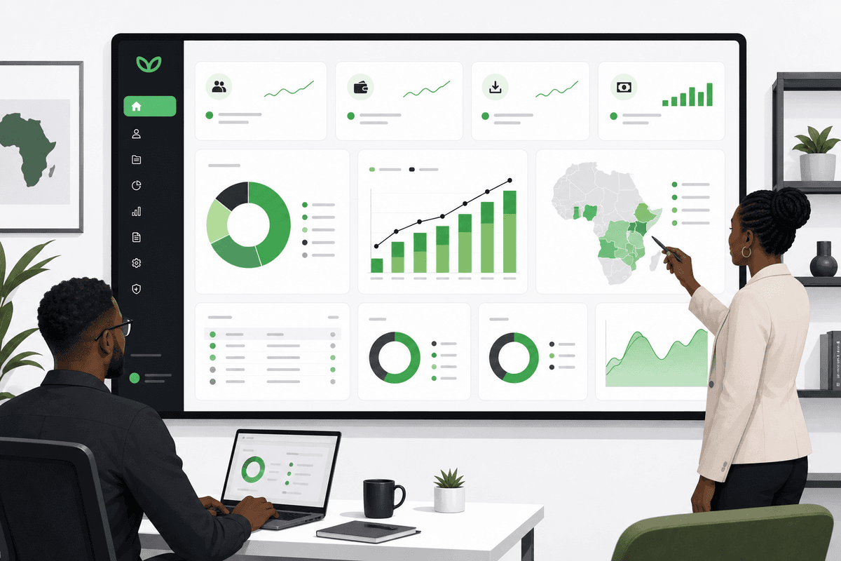 Portfolio analytics illustration